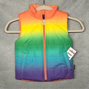 NWT Crayola Kid's Puffer Vest-Reversible! Size 3T